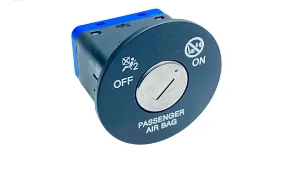 Passenger airbag on/off switch