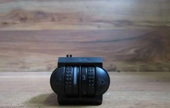 Volkswagen PASSAT B5 Headlight level height control switch 3b0941333c