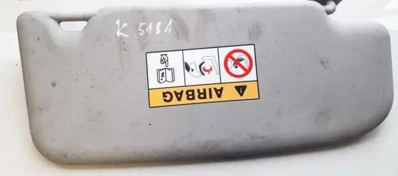 Renault Kadjar Sun visor