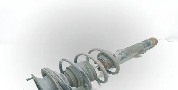 Front shock absorber with coil spring