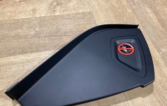 Dashboard side end trim