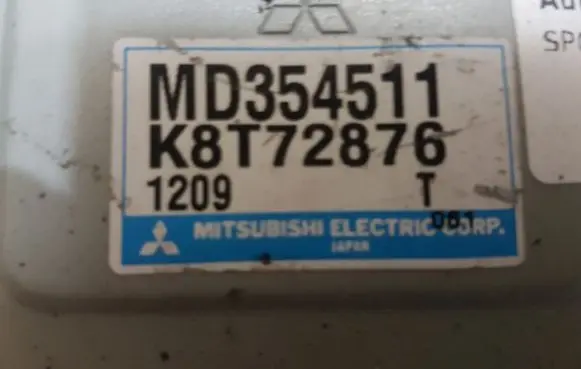 Mitsubishi Montero Engine control unit/module ECU MD354511 K8T72876