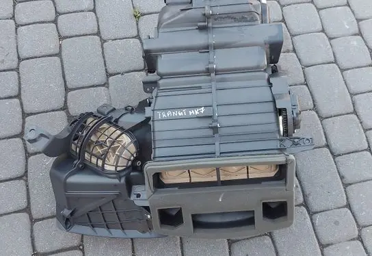 Interior heater climate box assembly
