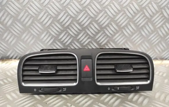 Volkswagen Golf VI Dash center air vent grill 5K0815736