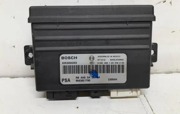 Citroen C4 Grand Picasso Parking PDC control unit/module 9663821780