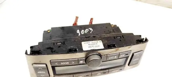Toyota Avensis T250 Climate control unit 5590205050 5590205050G