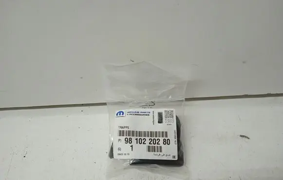 Peugeot Expert Rear bumper row hook cap/cover 9810220277 9810220280