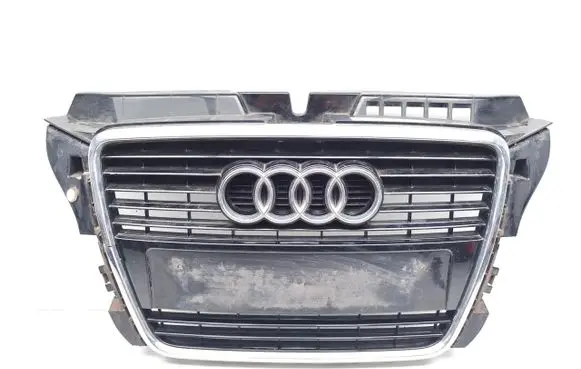 Front bumper upper radiator grill