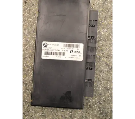 BMW 5 E60 E61 Gateway control module 9186170 61359186170