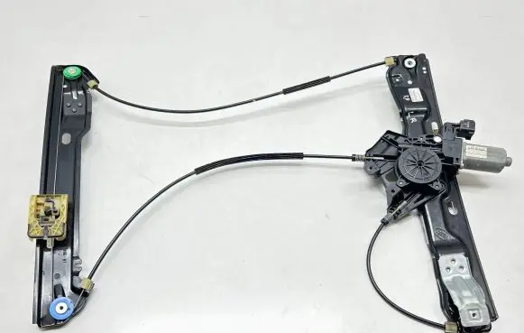 Front door window regulator with motor