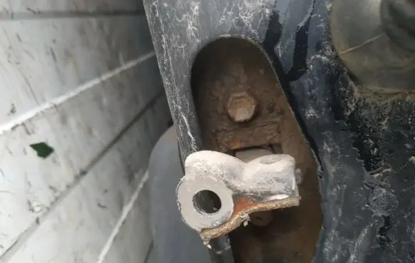 Toyota Aygo AB10 Rear door check strap stopper