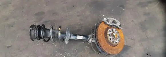 Volkswagen Tiguan Front wheel hub spindle knuckle 5QF413031BA
