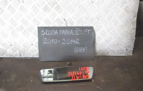 Skoda Fabia Mk2 (5J) Rear view mirror (interior)