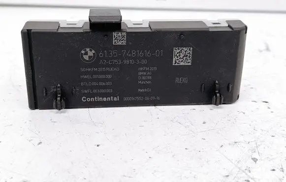 BMW 4 F36 Gran coupe Tailgate/trunk control unit/module 7481616 A2C7539810