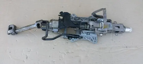 Steering wheel axle