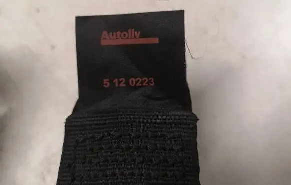 Citroen C4 I Front seatbelt 96527696XX
