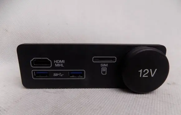 Jaguar XF X260 USB socket connector FW93-19E110-AD