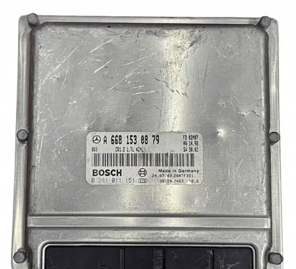 Mercedes-Benz A W168 Engine control unit/module A6681530879
