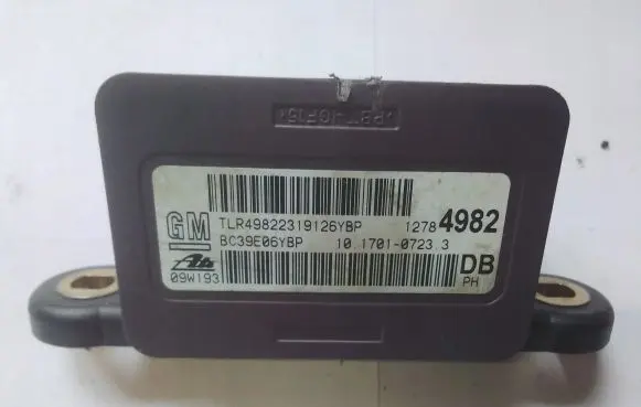 Opel Insignia A ESP acceleration yaw rate sensor 12784982