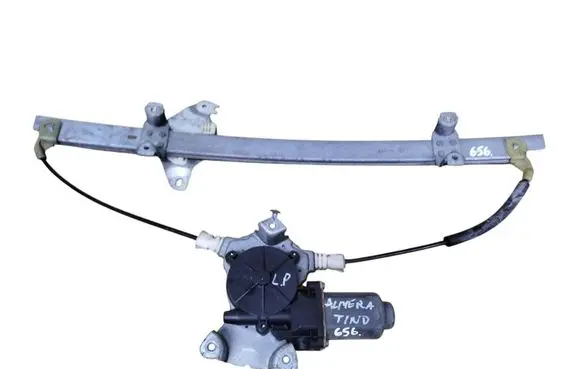Nissan Almera Tino Front door window regulator with motor 400699T2