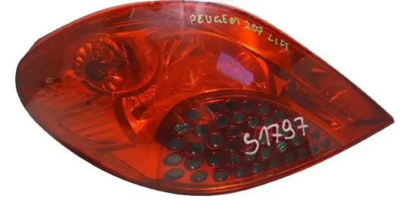 Peugeot 207 Rear/tail lights 9680231380
