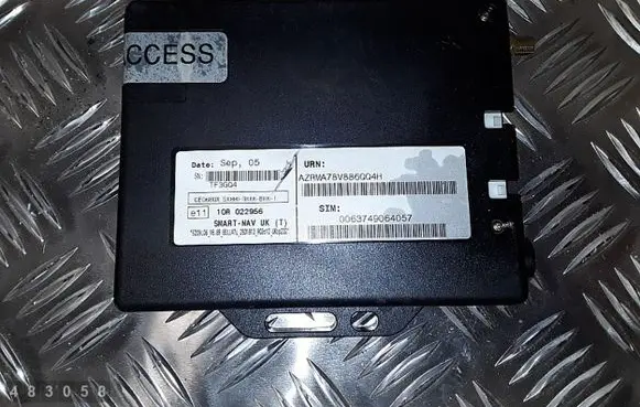 Land Rover Range Rover L322 GPS navigation control unit/module 10R022956