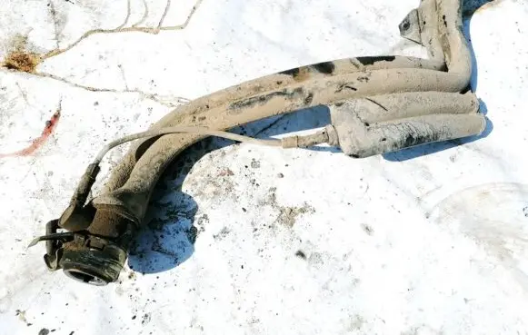 Ford Galaxy Fuel tank filler neck pipe 331824