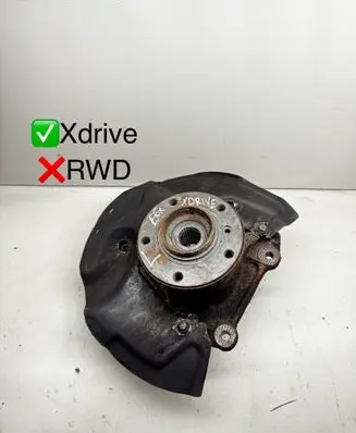 BMW 5 E60 E61 Front wheel hub 6767785 55542310 34106767785