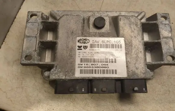 Peugeot 207 Engine control unit/module 9654596080 9663380880 16807064