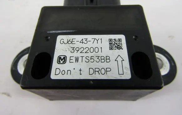 Mazda 6 ESP acceleration yaw rate sensor gj6e437y1