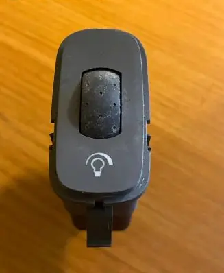 Panel lighting control switch