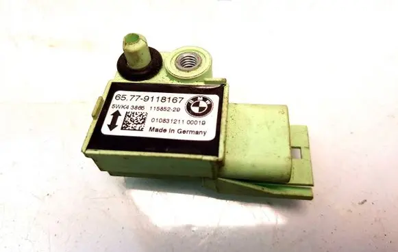 BMW 5 E60 E61 Airbag deployment crash/impact sensor 9118167 5WK43865 11585229