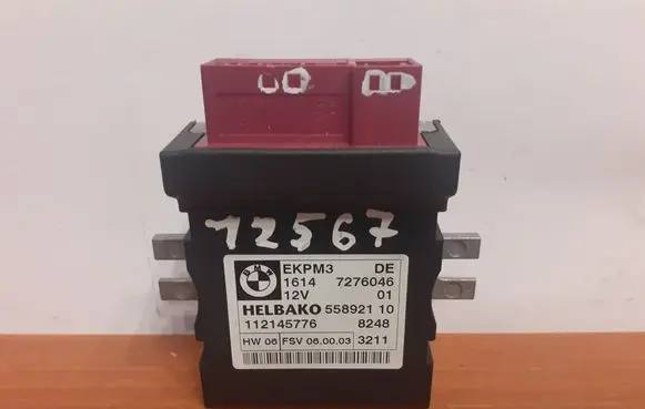 BMW X5 E70 Fuel injection pump control unit/module 7276046 558921