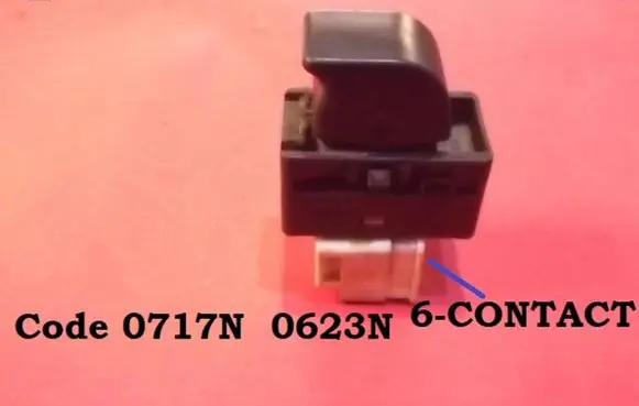 Nissan Primera Electric window control switch 0717N 0623N