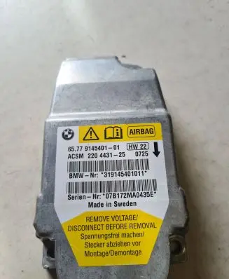 BMW 5 E60 E61 Airbag control unit/module 319145401011 9145401 220443125