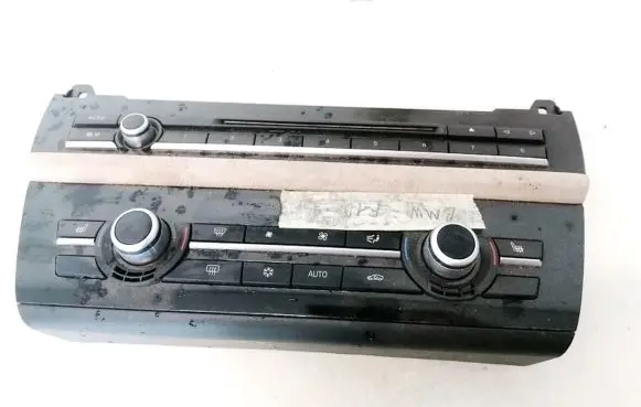 BMW 5 GT F07 Climate control unit 924970801 9249708-01