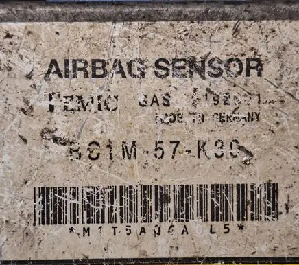Mazda 323 F Airbag control unit/module BC1M57K30 3192001 M1T5A04A