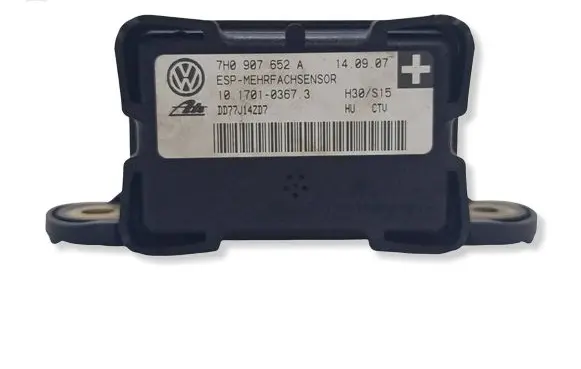 Volkswagen Touareg I ESP acceleration yaw rate sensor 7H0907652A 10170103673