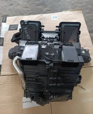 Interior heater climate box assembly
