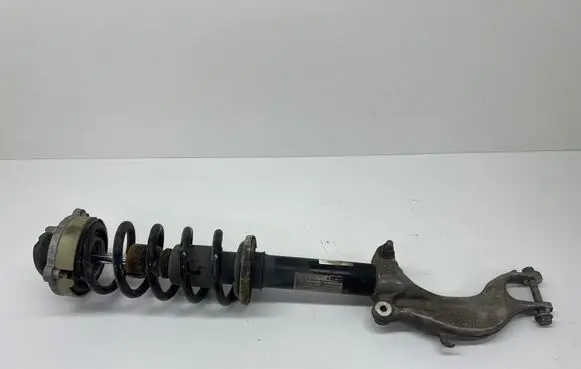 Front shock absorber with coil spring