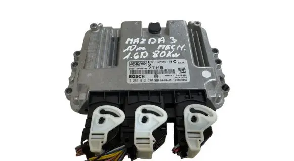 Mazda 3 II Engine control unit/module 6M6112A650BB 0281012530