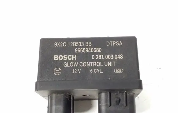 Jaguar XF X250 Glow plug pre-heat relay 9X2Q12B533BB