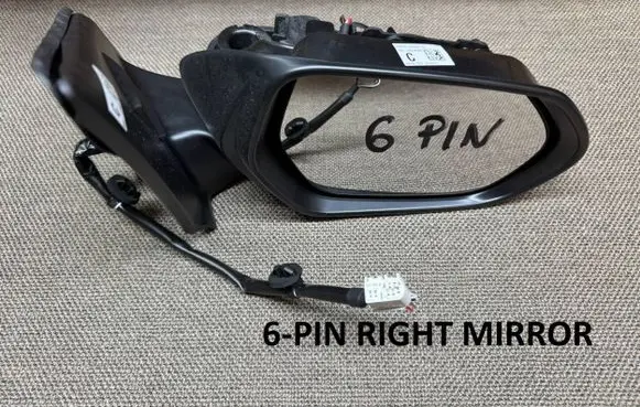 Toyota Yaris XP210 Front door electric wing mirror 87910K0030C 87910-K0030-C