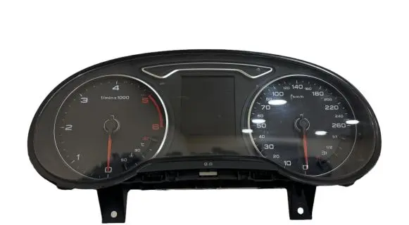 Audi A3 S3 8V Speedometer (instrument cluster) 8V0920871A VDD0242005 1455010474