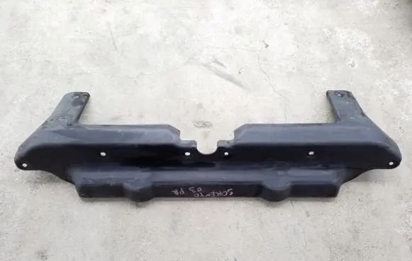 Engine bonnet/hood lock trim molding