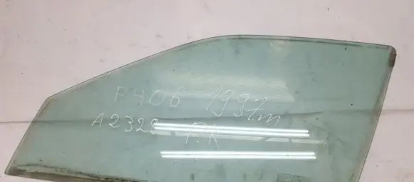 Peugeot 406 Front door window glass four-door 