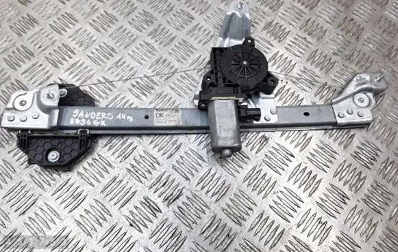 Renault Sandero II Rear door window regulator with motor 827211031r