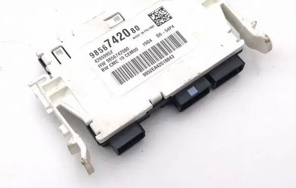 Peugeot 3008 III Battery control module 9856742080