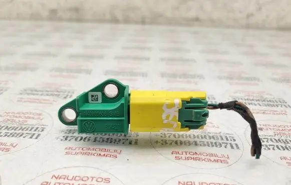 Airbag deployment crash/impact sensor