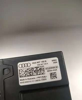 Audi A6 S6 C7 4G Other control units/modules 4G0907160B 4G0907160A